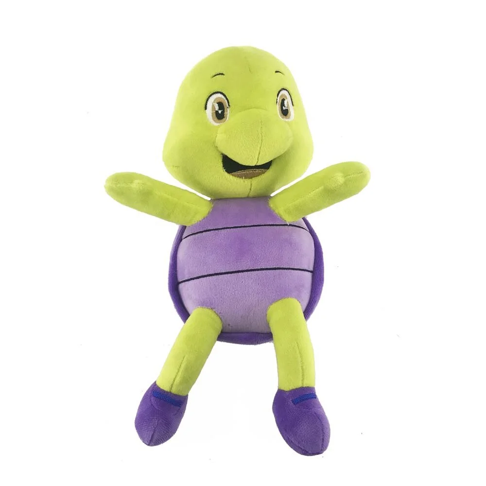 Purple turtle top stuffed animal